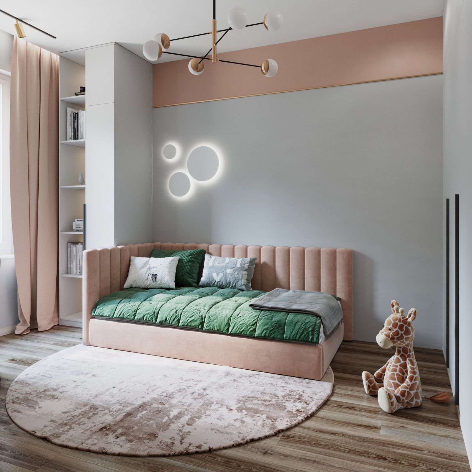 Детская для девочки  Kvartet_UUDesign
