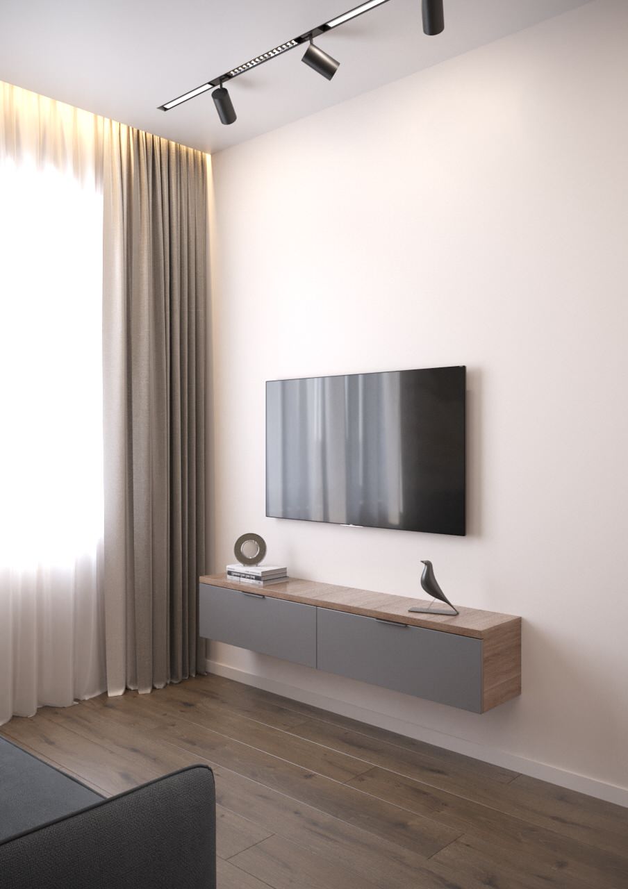 Обложка проекта: ЖК ЗилАрт дизайн интерьера для семьи из двух человек.