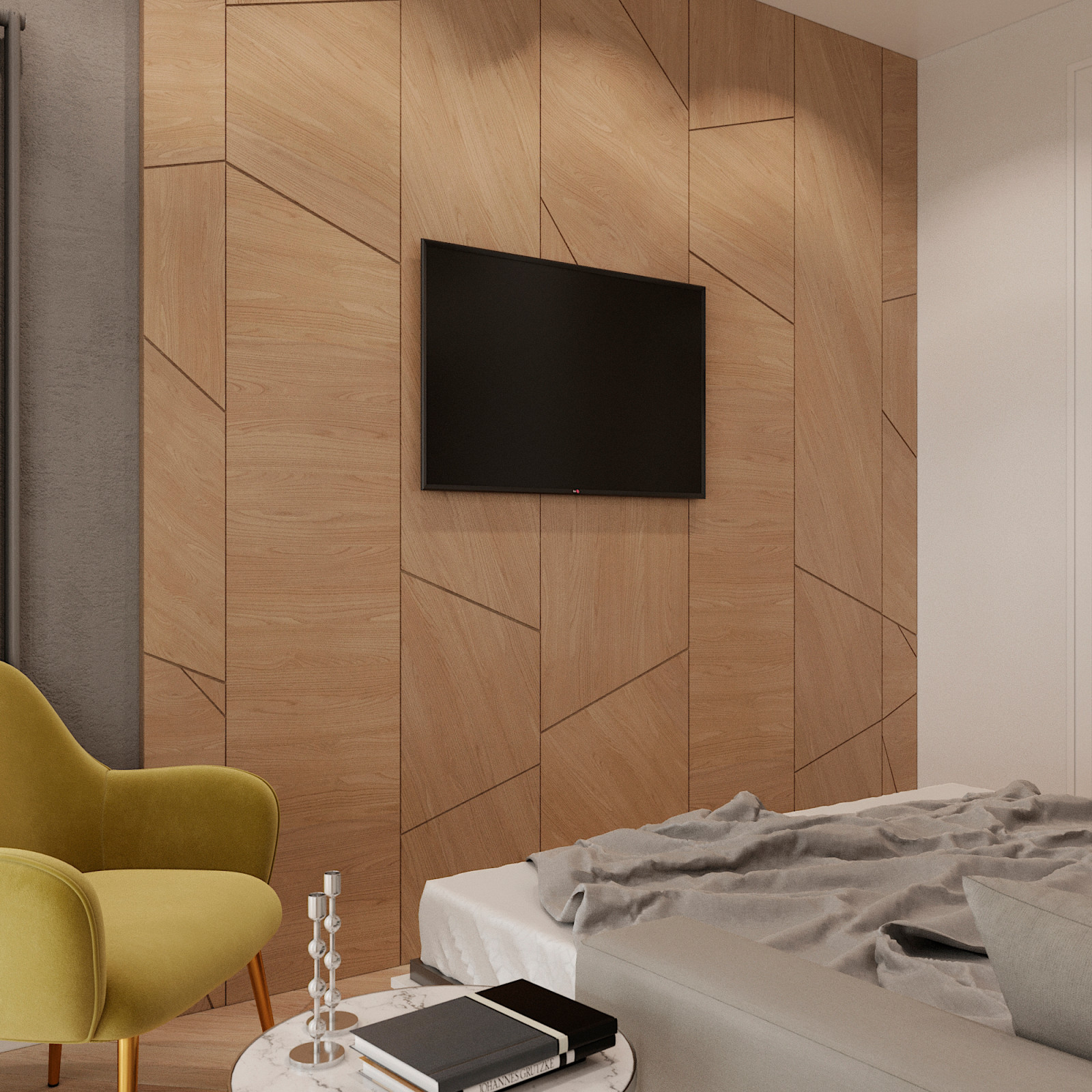 Дизайн-проект квартиры общей площадью - 86 м.кв. в г. Химки, ЖК "Маяк"