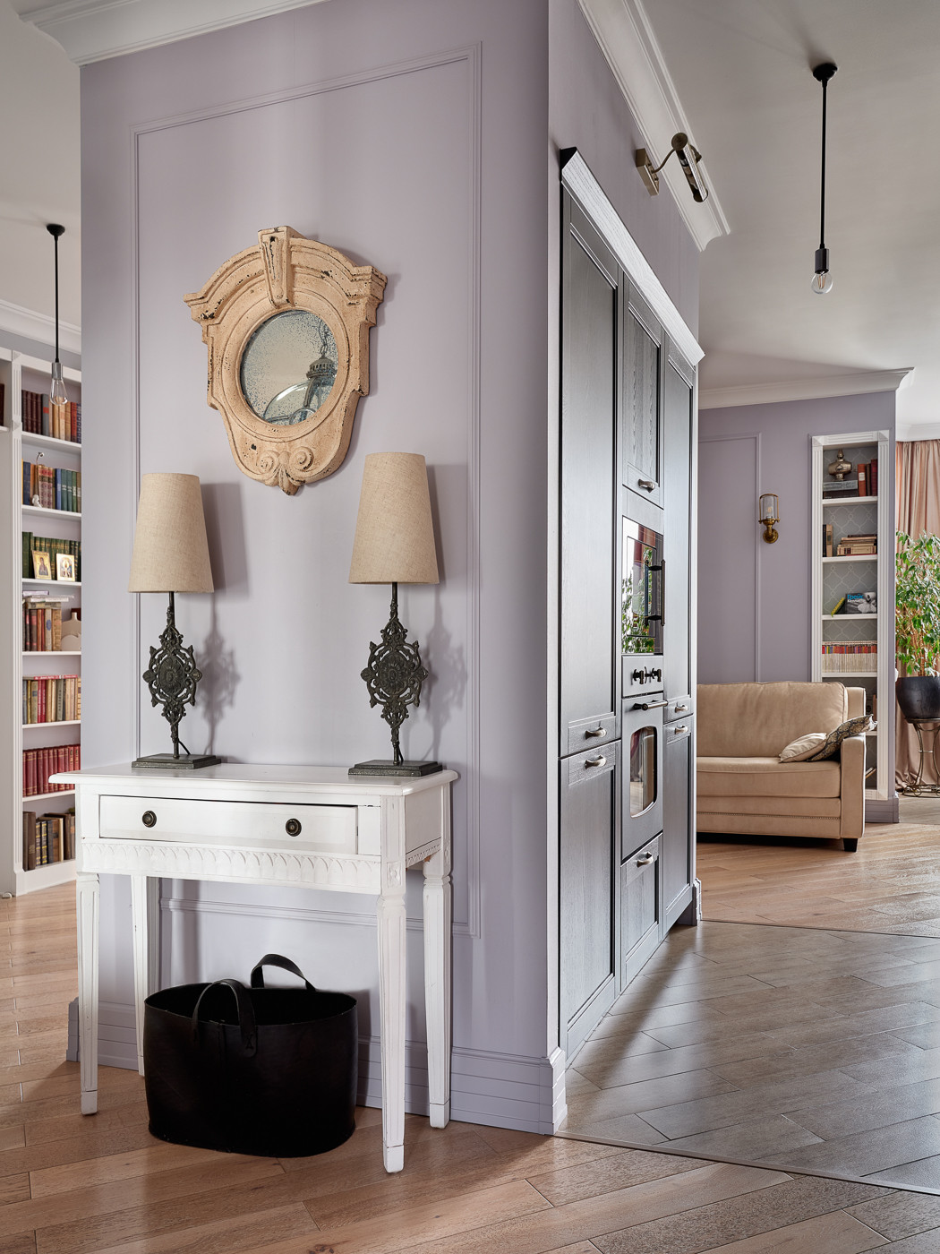 Неоклассика с лавандовым оттенком