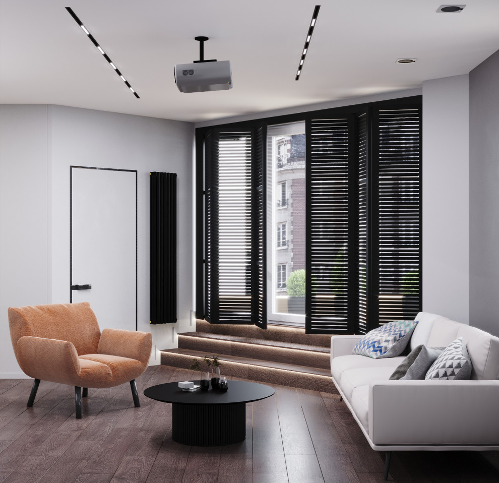 Гостиная, 20 кв.м., ЖК Максим Горький