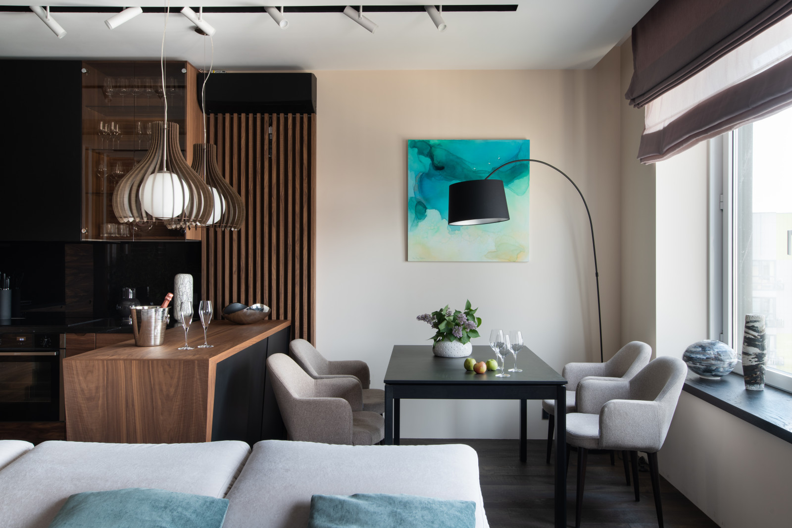 Кухня - Столовая - Гостиная