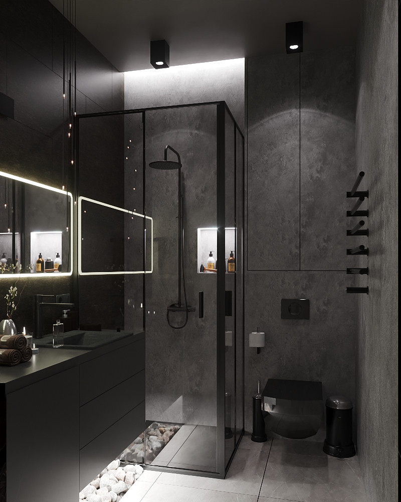 Дизайн-проект студии в стиле лофт