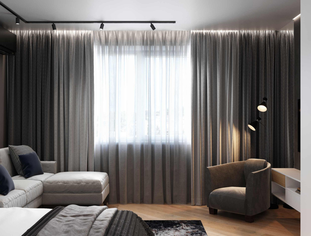 Проект в серых тонах