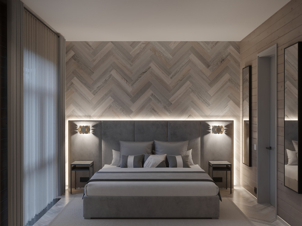 Гостевая спальня в проекте загородного дома