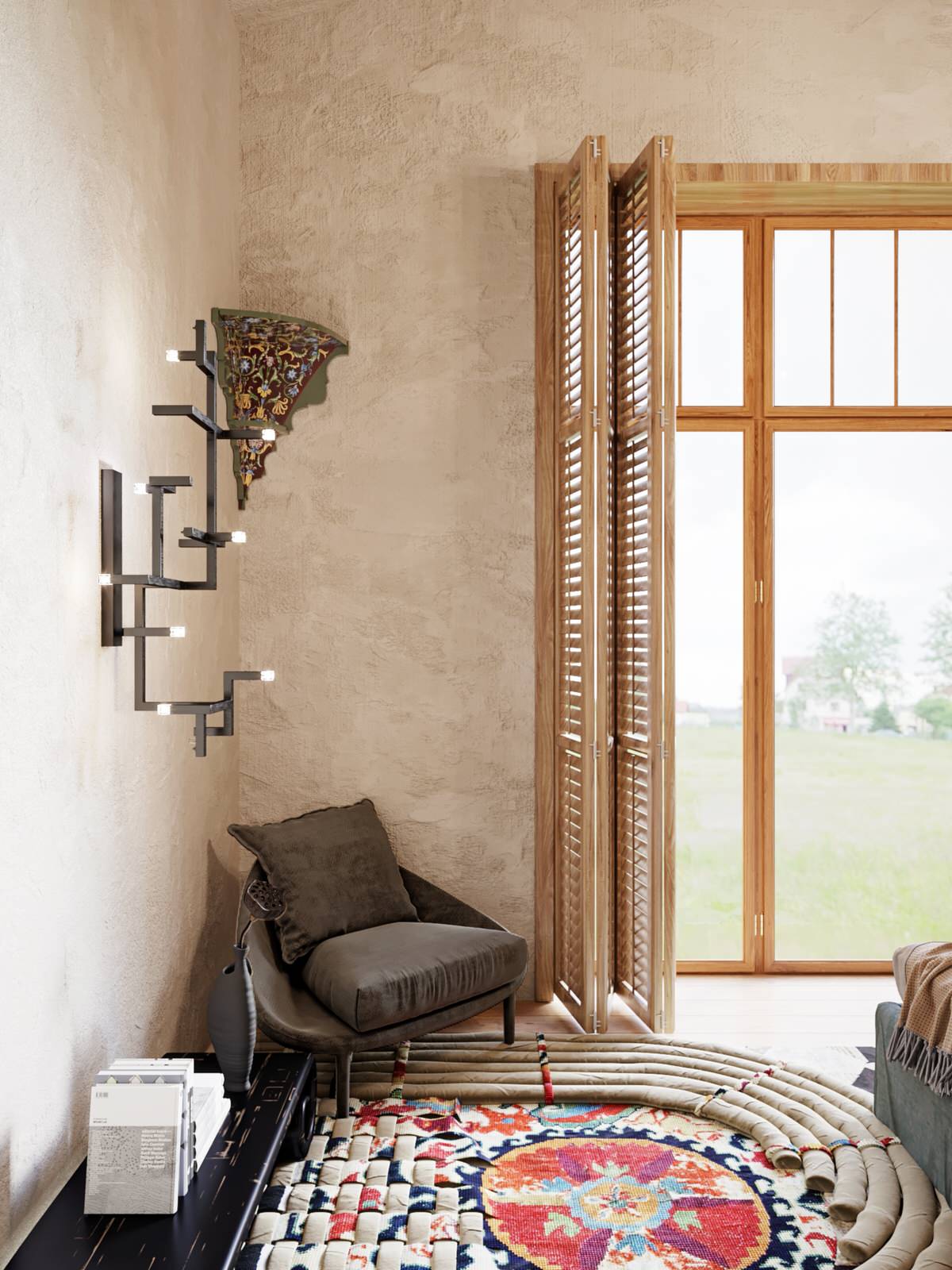 Спальня. Квартира в ЖК "Ангелово"