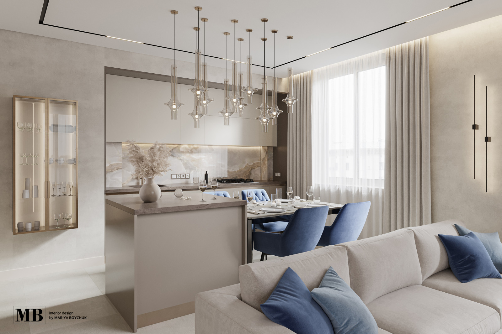 Дизайн квартиры на ул. 9апреля в г. Калининграде