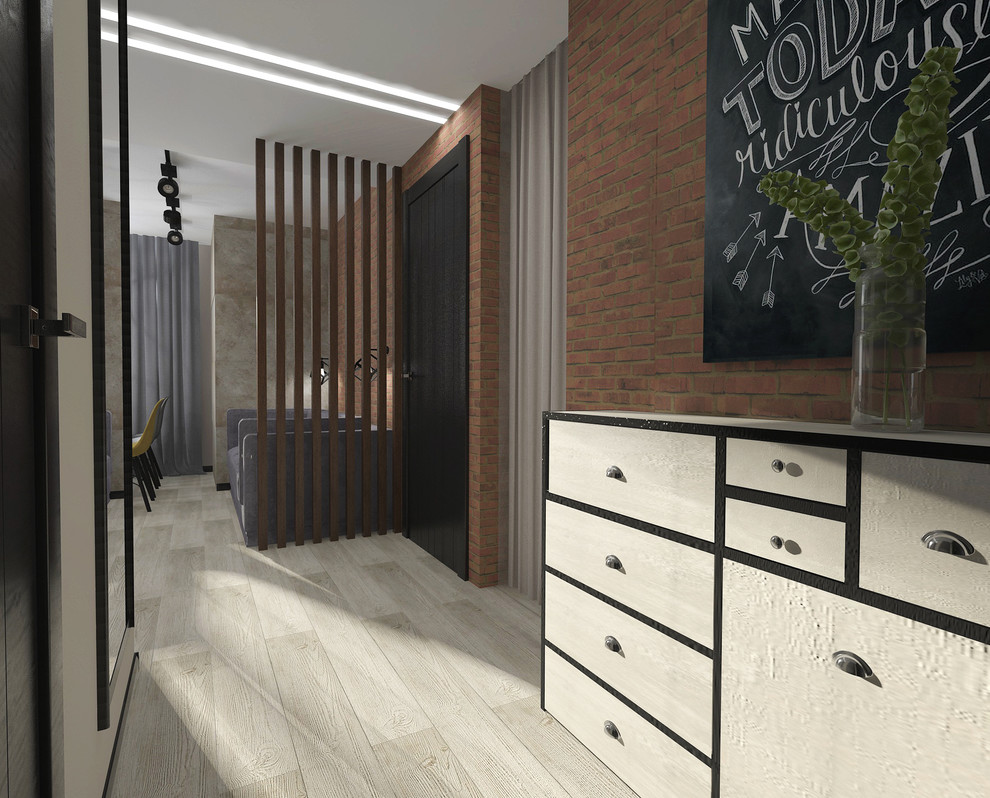 Кухня-гостиная для молодой девушки