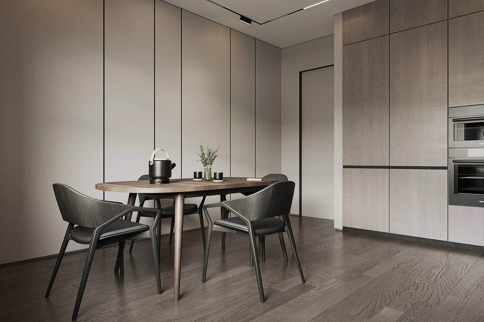 Дизайн и ремонт квартиры в ЖК «Лайм» — Этюд в кофейных тонах