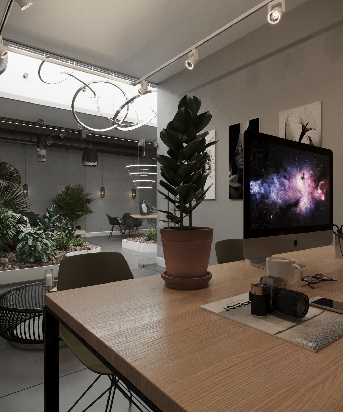 Office_001_визуализация интерьера офиса в г. Санкт-Петербург