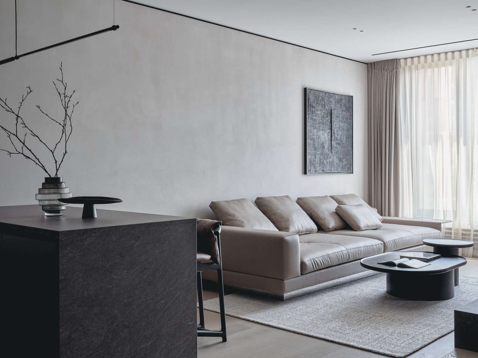 Графичный интерьер, ЖК Шагал