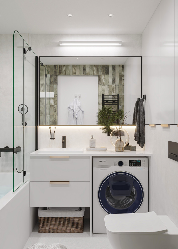 Ванная комната ул. Ломоносова, Курск.