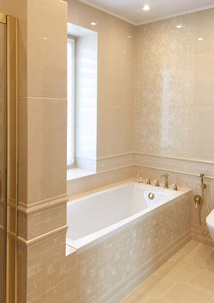 Ванная комната с окном, реализация 2019 г.