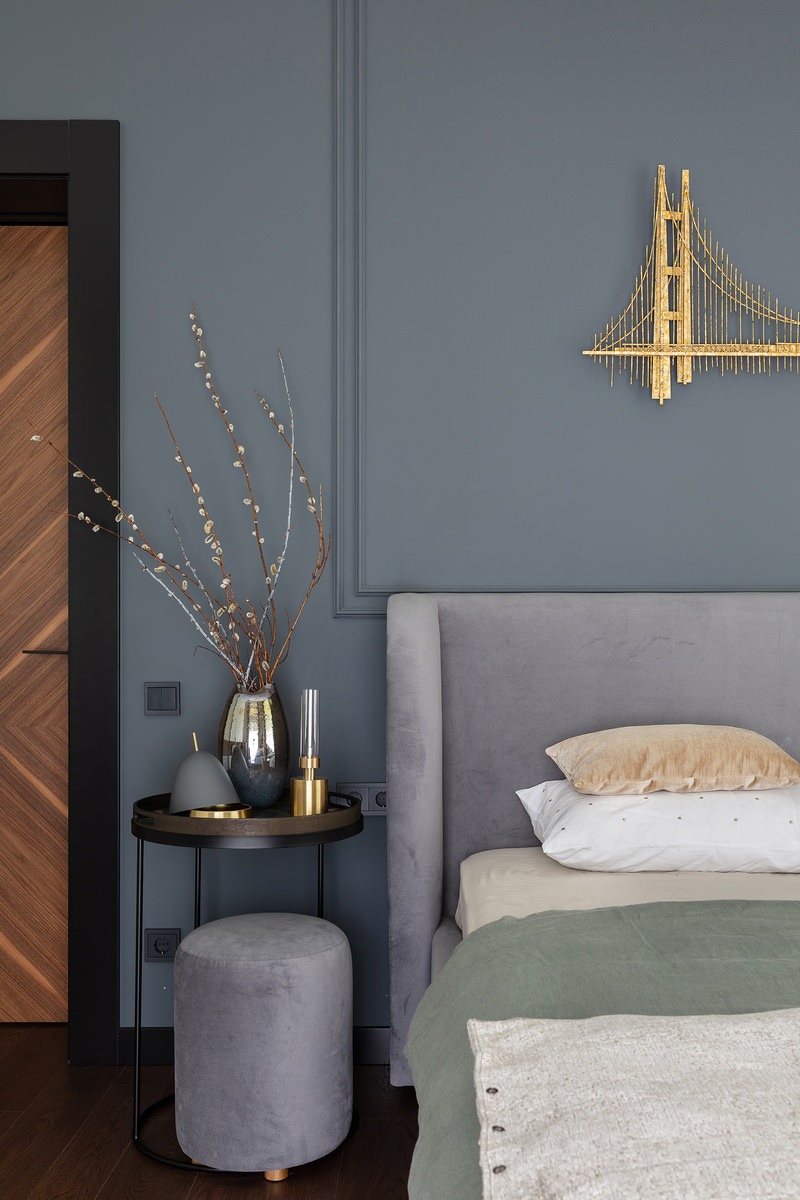 Houzz  тур: Загородный дом с чёрным мрамором и огромными окнами