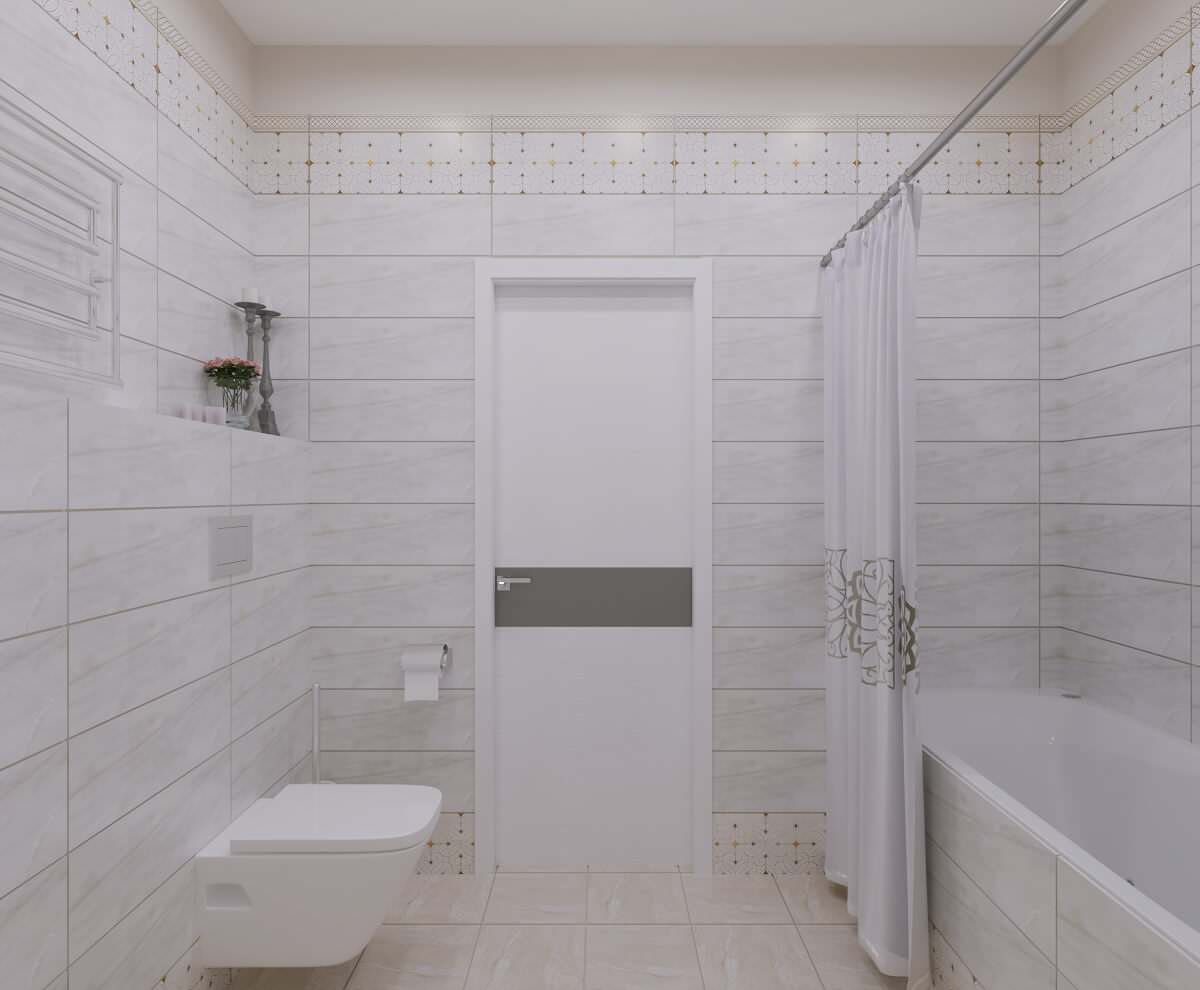 Дизайн санузла с ванной