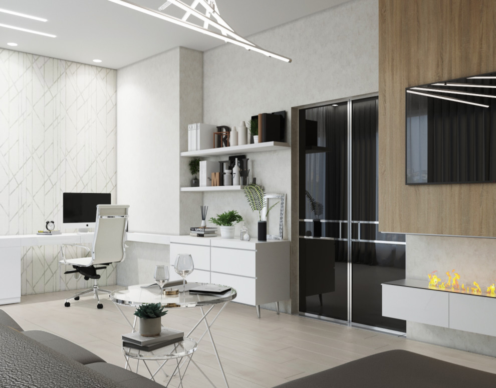 Проект 2-х комнатной квартиры в Апартаментах Лахта Плаза