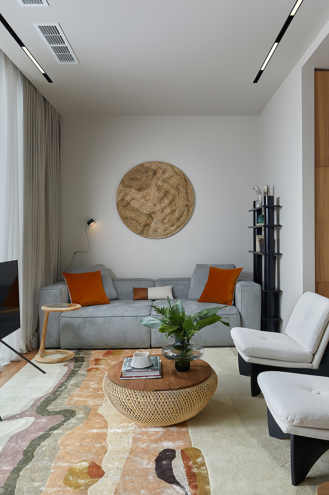 Квартира в Москва-Сити 2 (бежевое дерево)