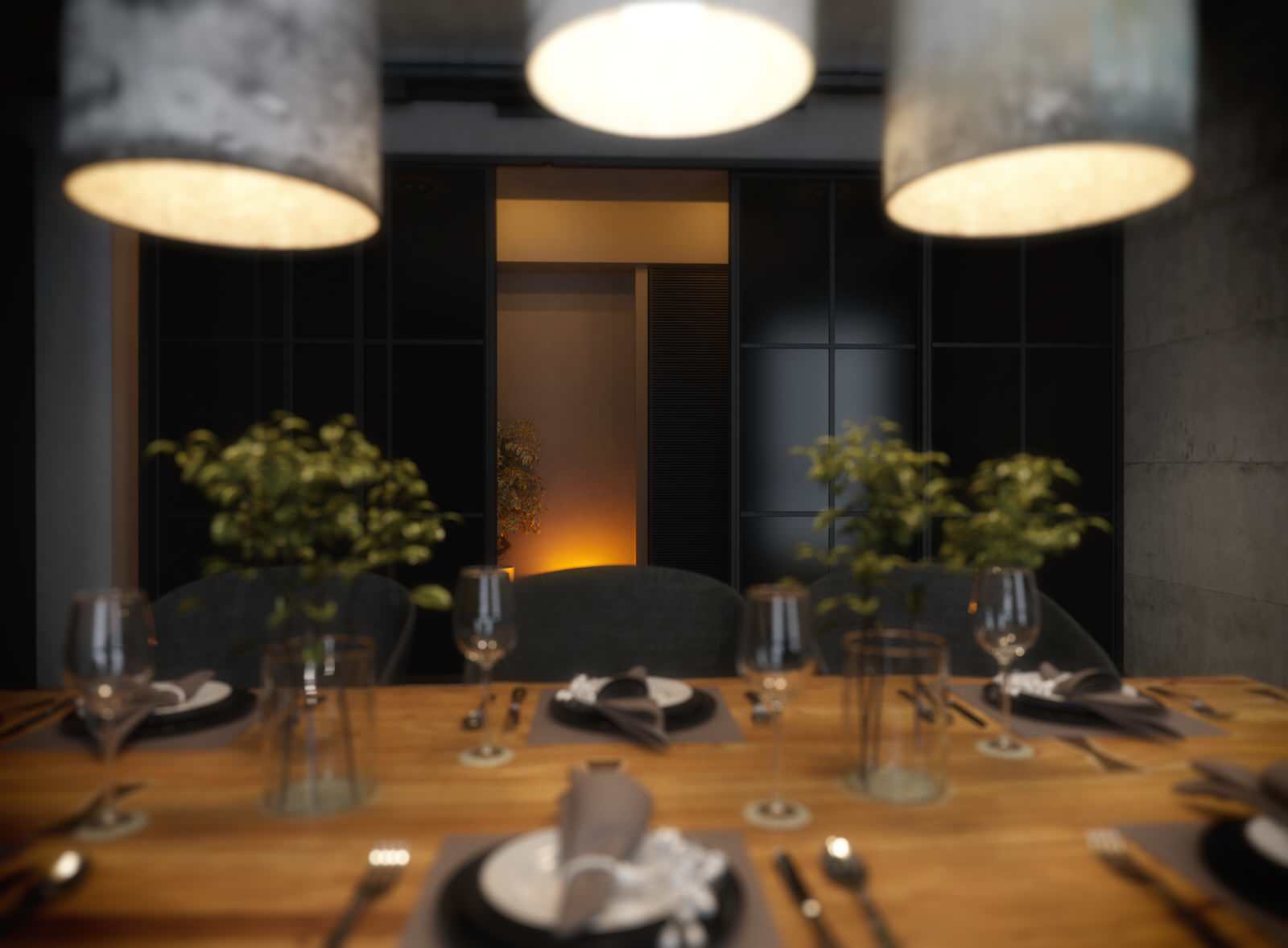 Легкий индустриальный лофт интерьер в «трешке».