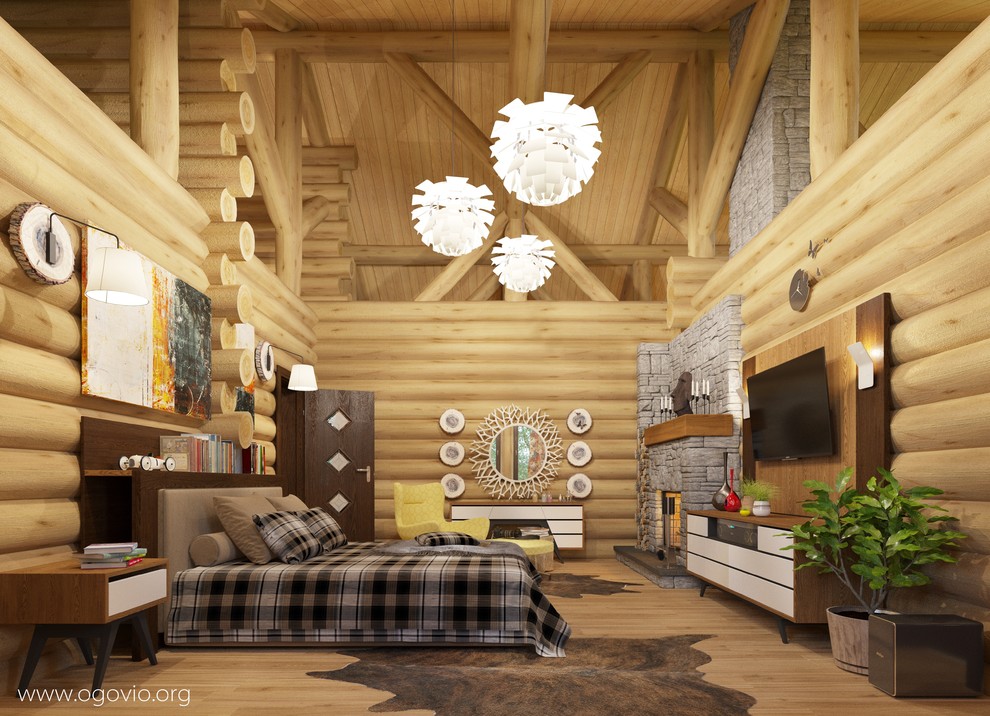 Interier house in Russia