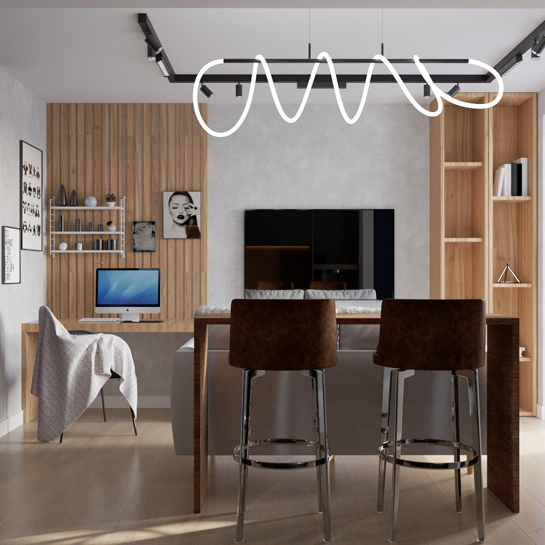 Однокомнатная квартира для молодого мужчины