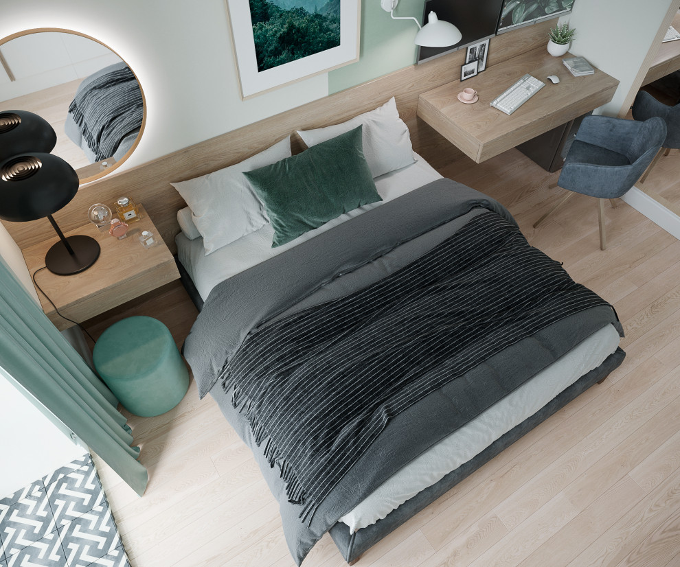 Квартира в Ломоносове, Санкт-Петербург. Спальня/Flat in Lomonosov, St.Petersburg