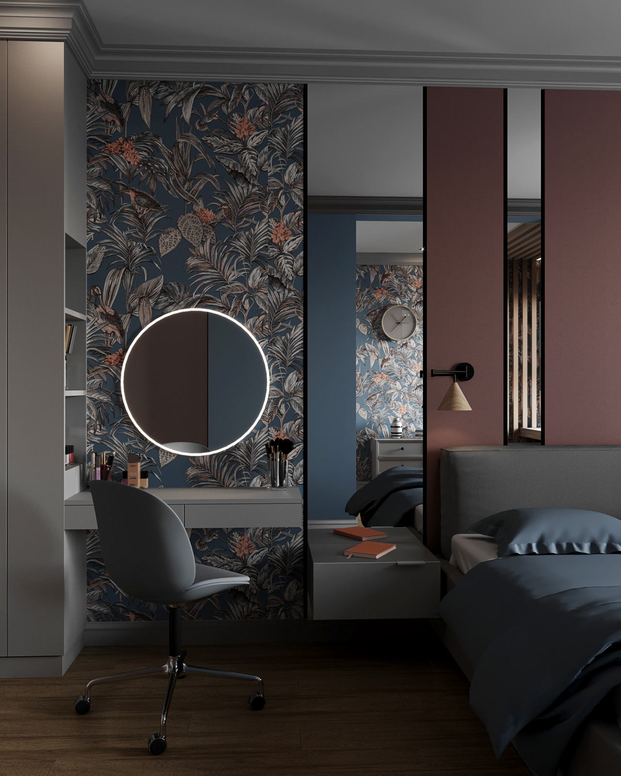 Спальня и кабинет