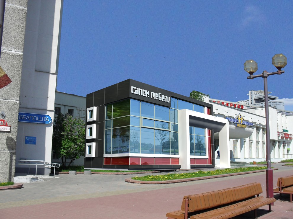 Обложка проекта: Торговый павильон