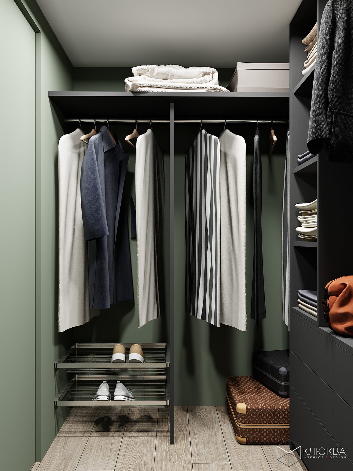 Проект квартиры 60 кв.м  г. Москва