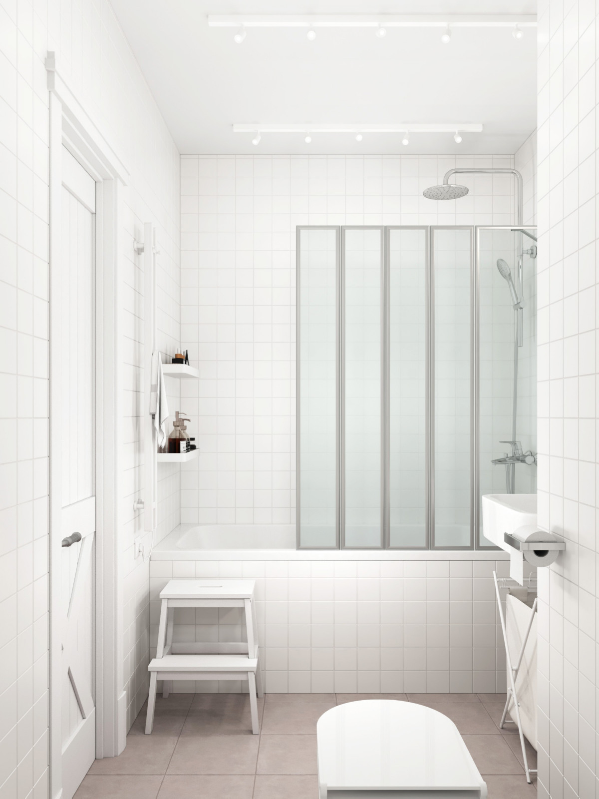 Интерьер квартиры в стиле сканди