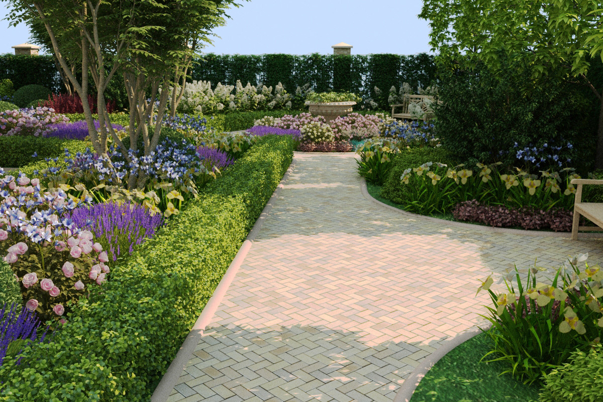 Дизайн-проект в 3D 12 соток