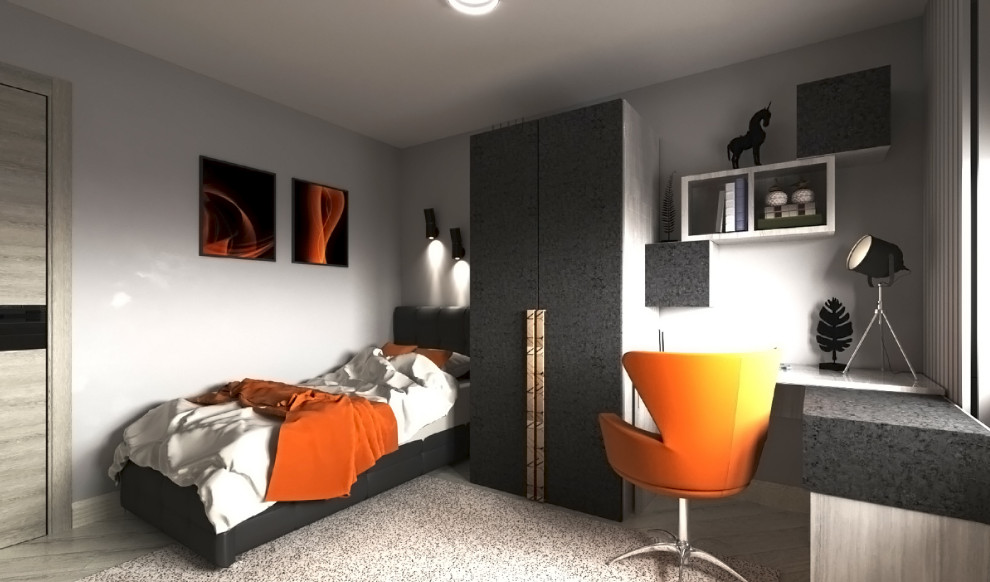 Комната мальчика-подростка с элементами Лофт