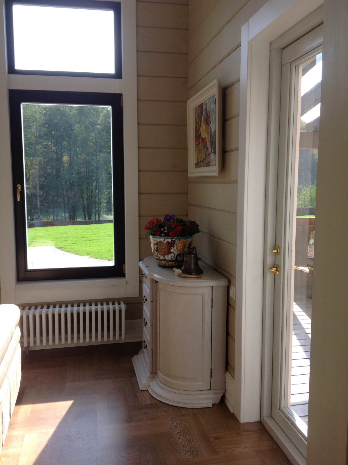 Дом с видом лес