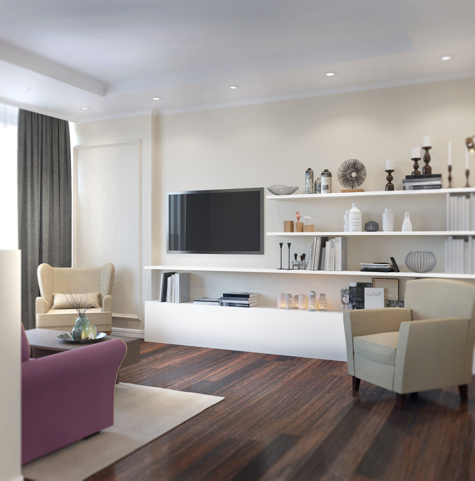 Дизайн для застройщика ЖК Паруса (2 вар-а: студия и свободная планировка)