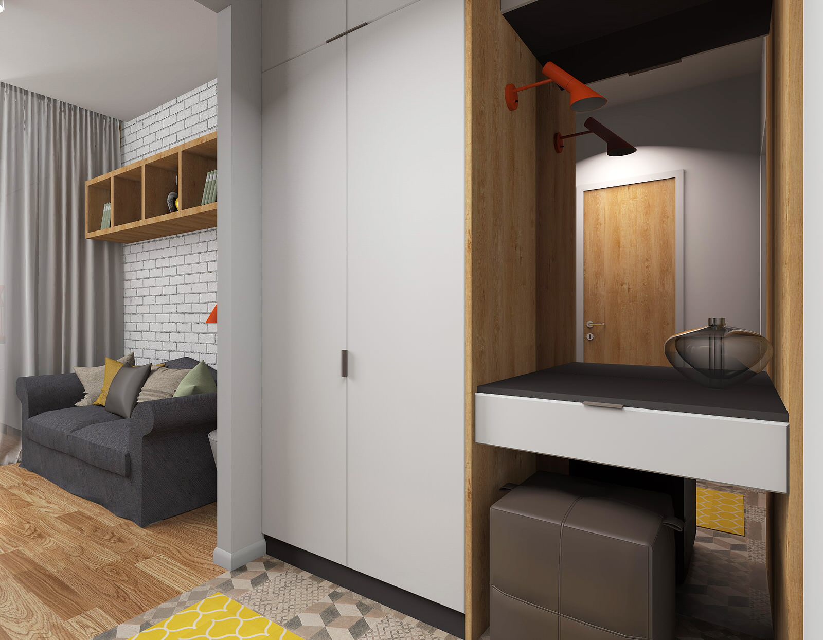 Малогабаритка для двух девушек