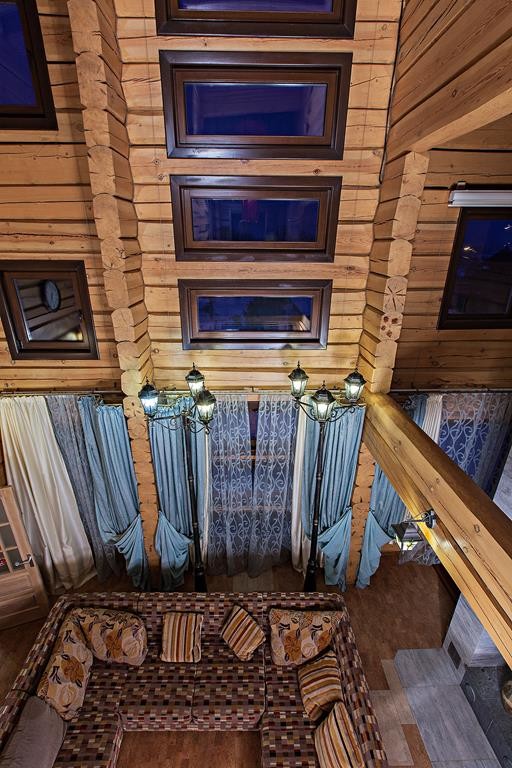 Проект загородного дома из бруса в стиле кантри