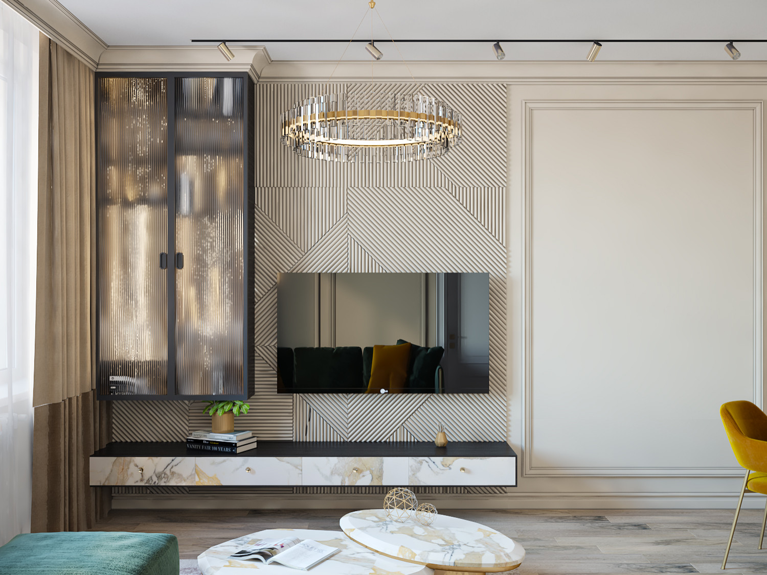 Дизайн проект квартиры в ЖК Тушино 2018