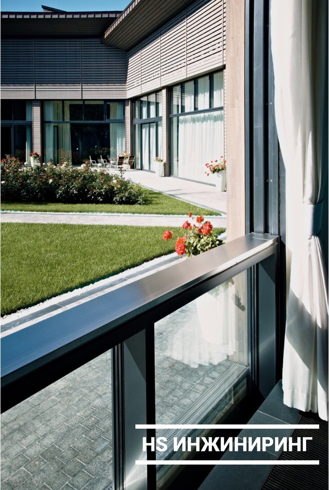 Окна в пол. Сможем реализовать самые сложные задачи в остеклении резиденций.