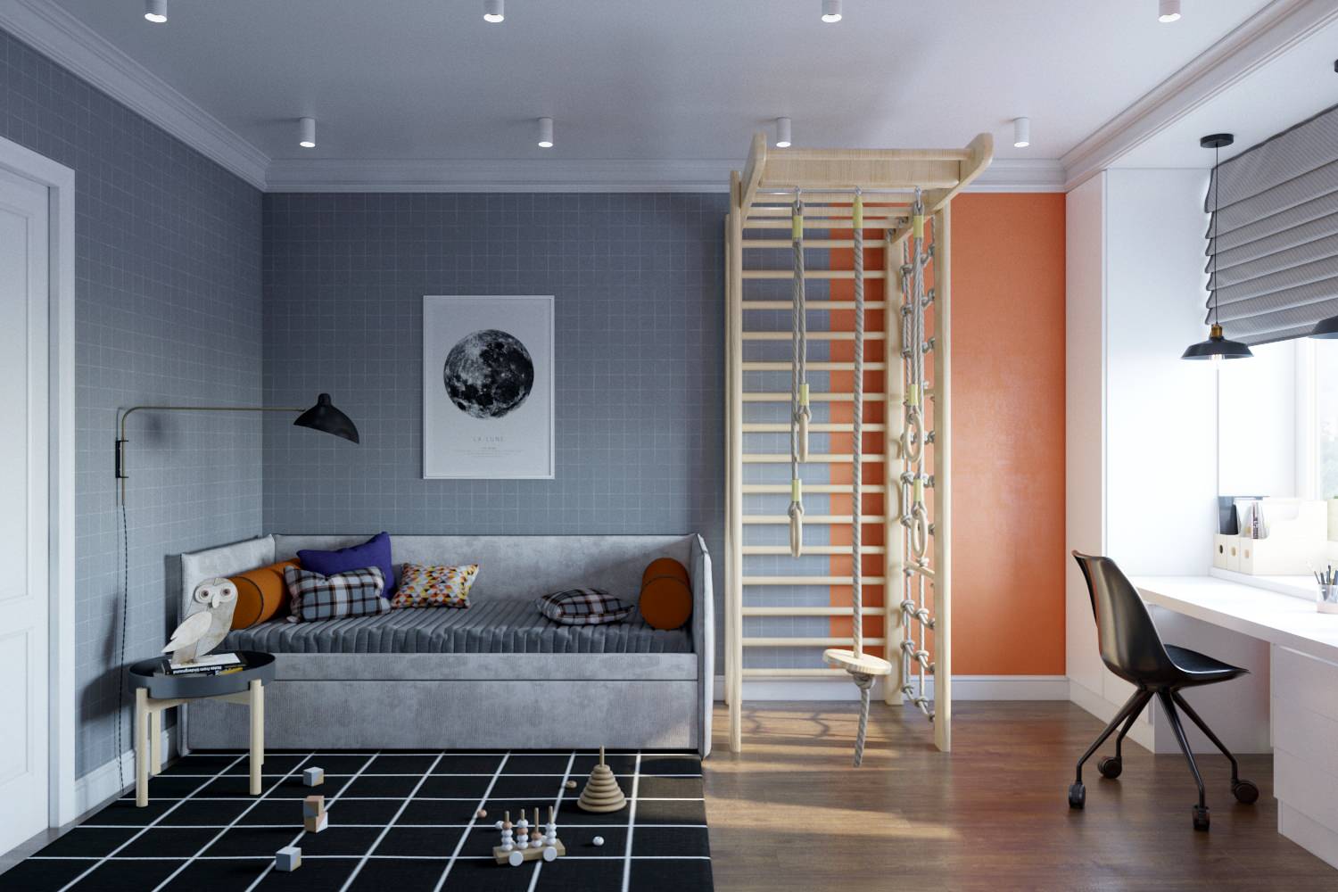 Дизайн квартиры в ЖК "Русский Авангард", Воронеж