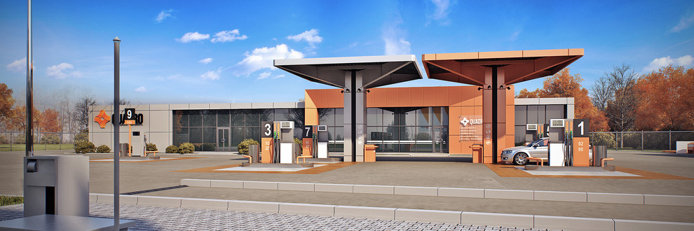 Проект АЗС QUADRO