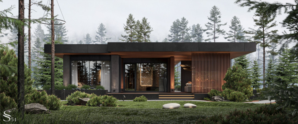 Уникальный проект комплекса отдыха с современным дизайном в Сосновом Бору