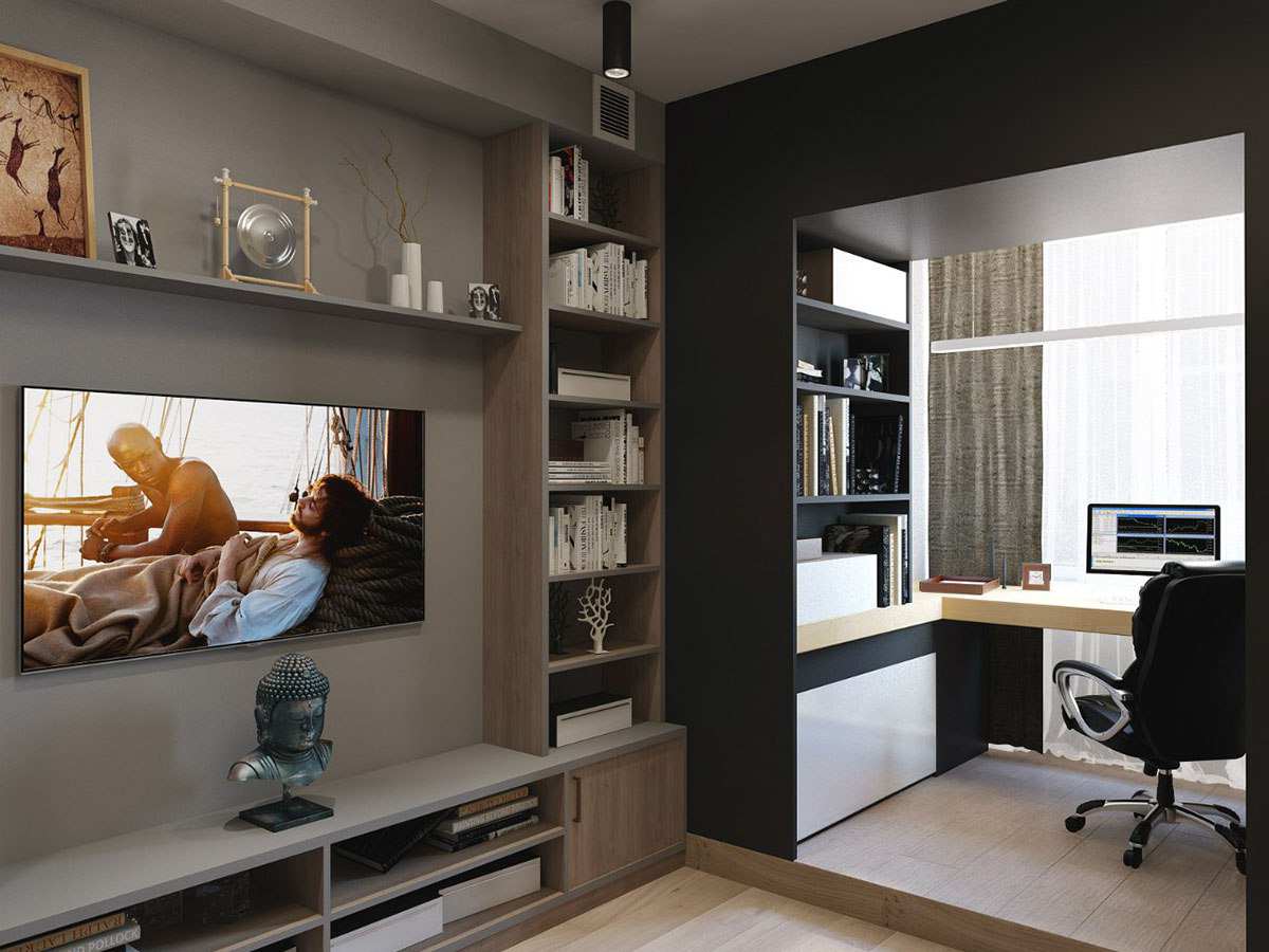 Дизайн-проект частной квартиры в г. Красноярске