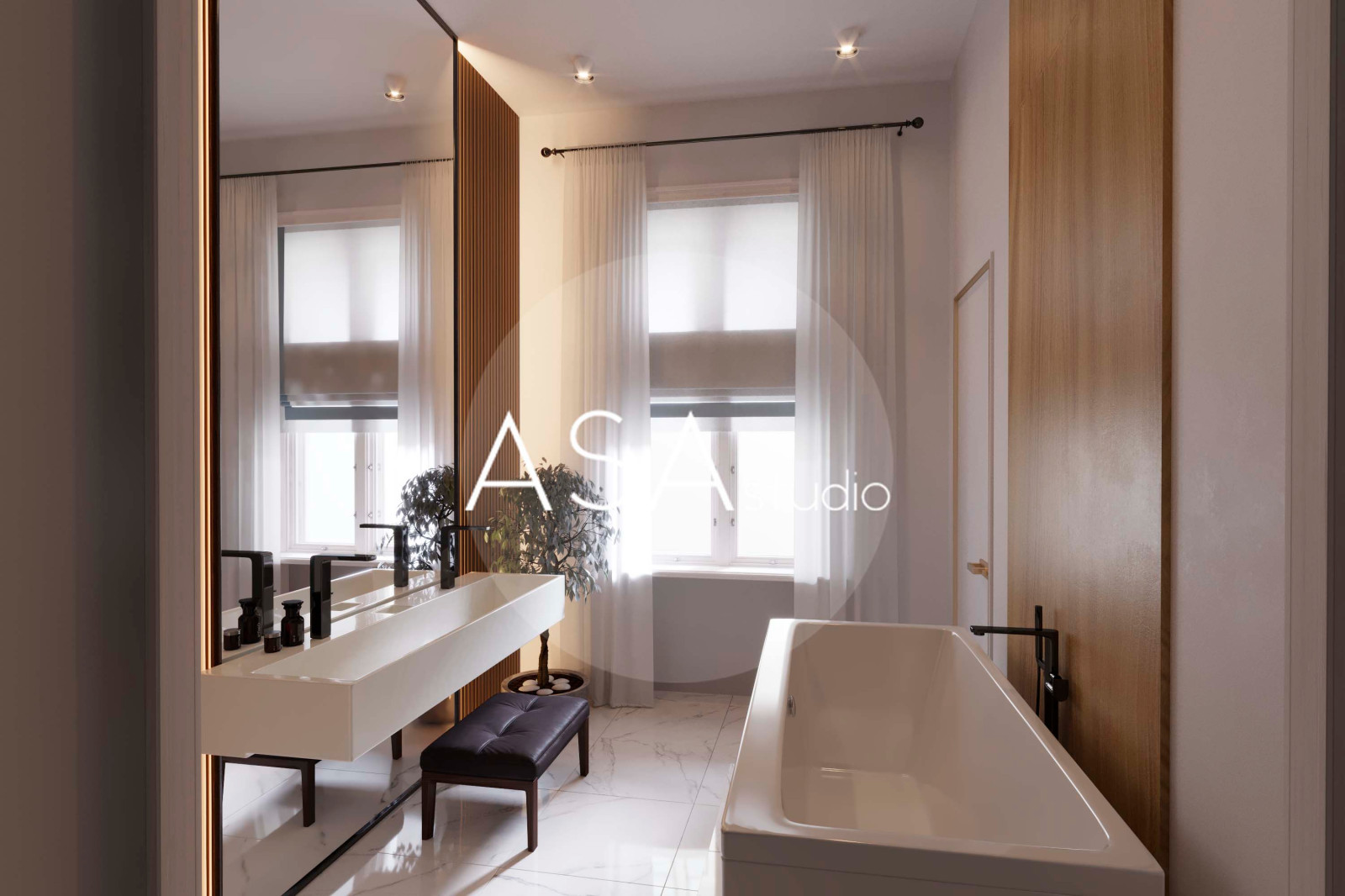 Четырёхкомнатная квартира 200 кв.м. г. Вена