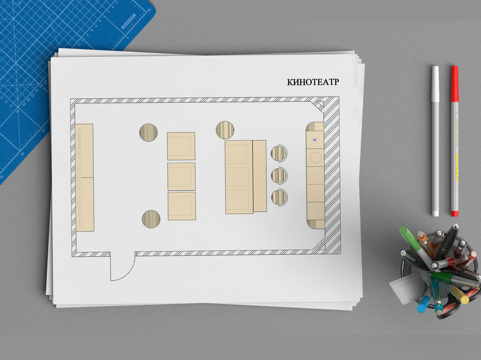 Обложка проекта: Домашний кинотеатр "Модерн"