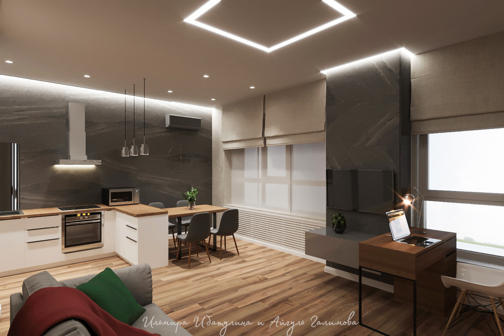 Обложка проекта: 2-x комн. квартира для студента. ЖК Барселона