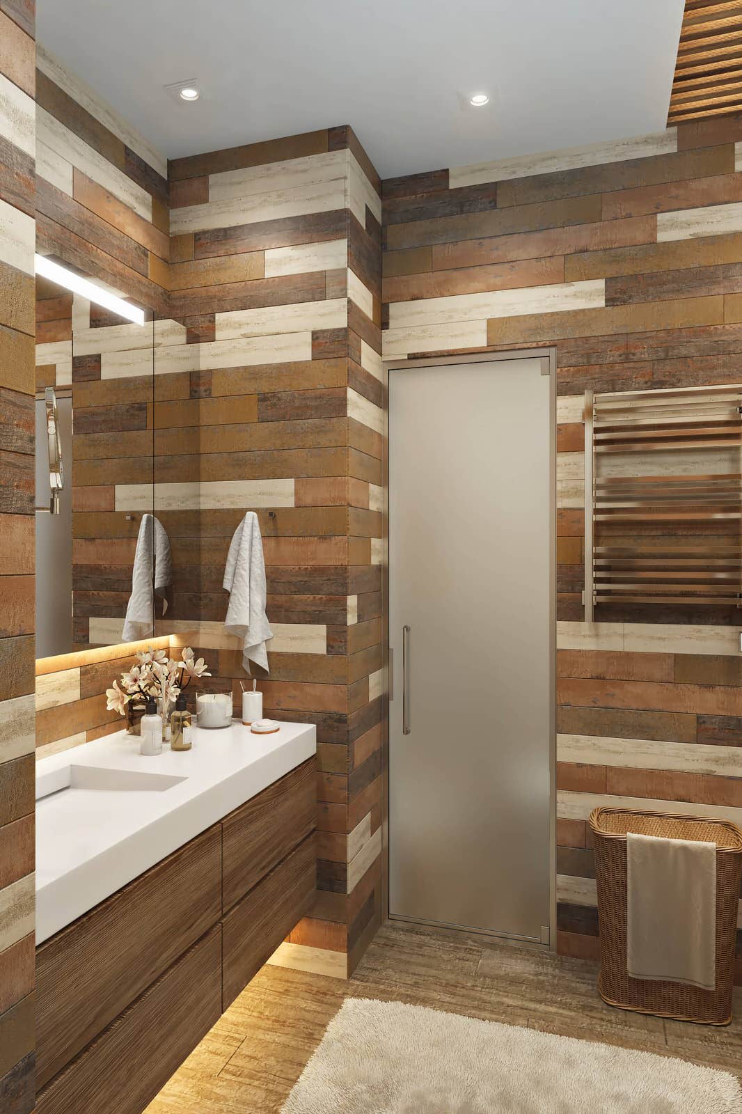 Дизайн квартиры в ЖК «Новая олимпийская деревня» — Разноцветный калейдоскоп