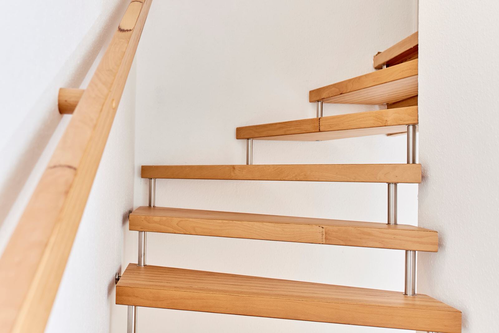 консольная лестница из BauBuche