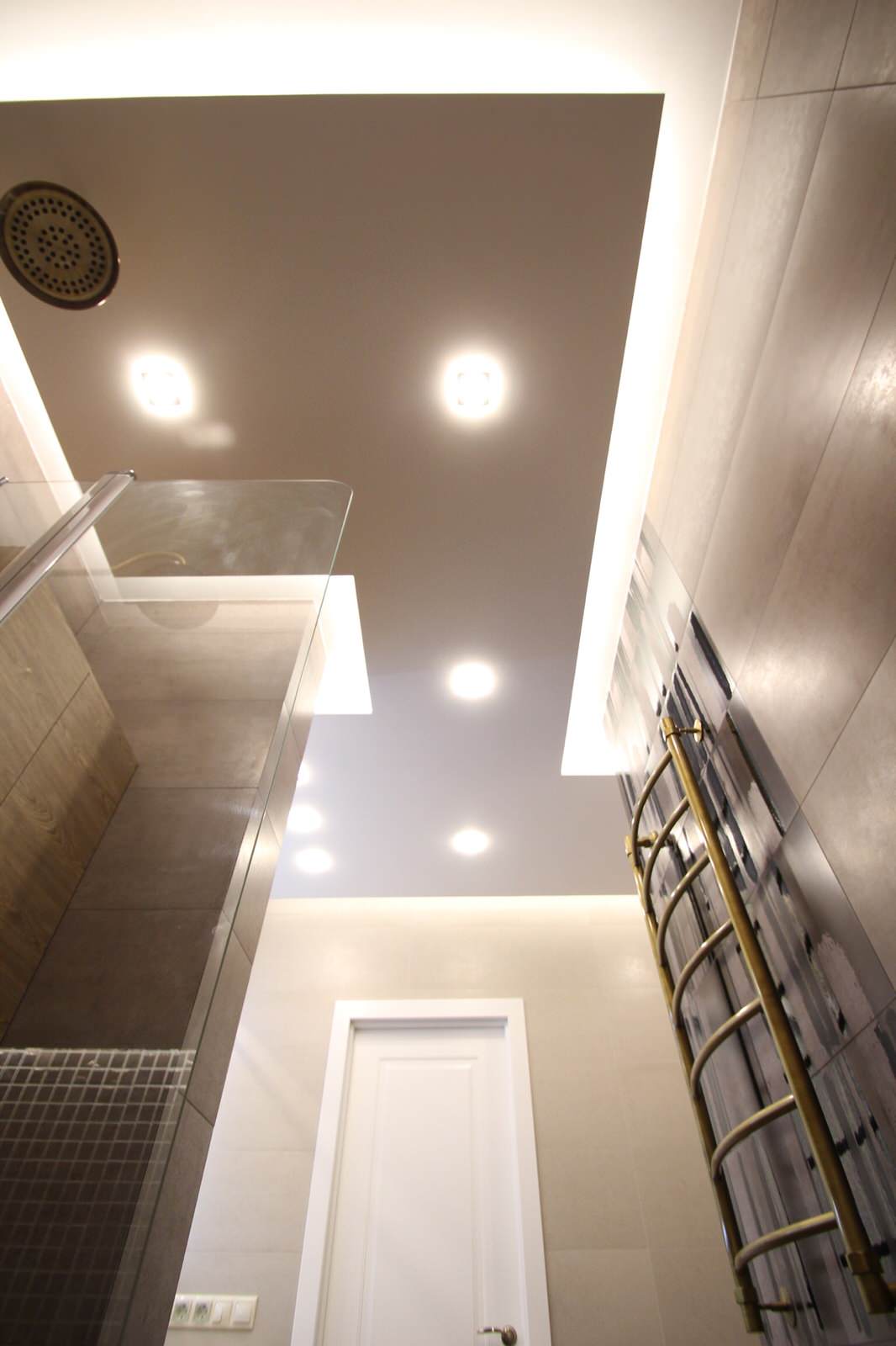 Санузел. Дизайн-проект и готовый результат.