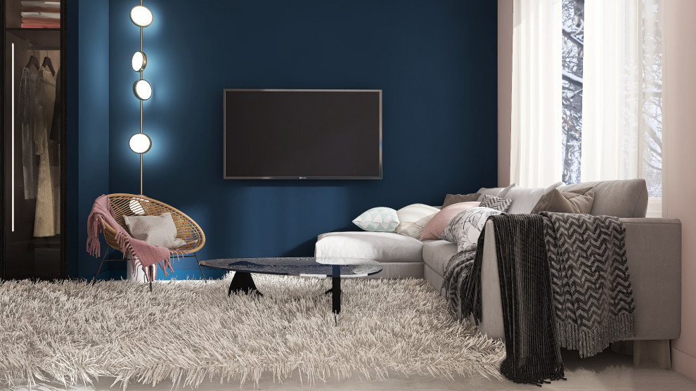 Двухкомнатная квартира для девушки