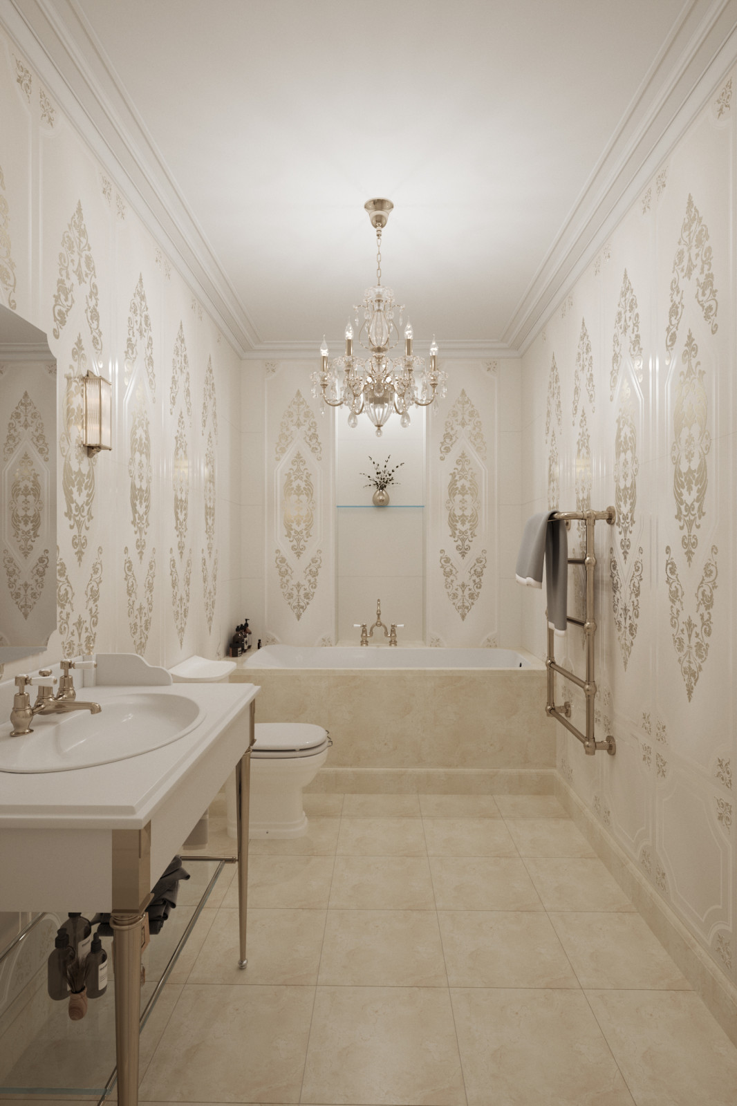Классика ванных комнат