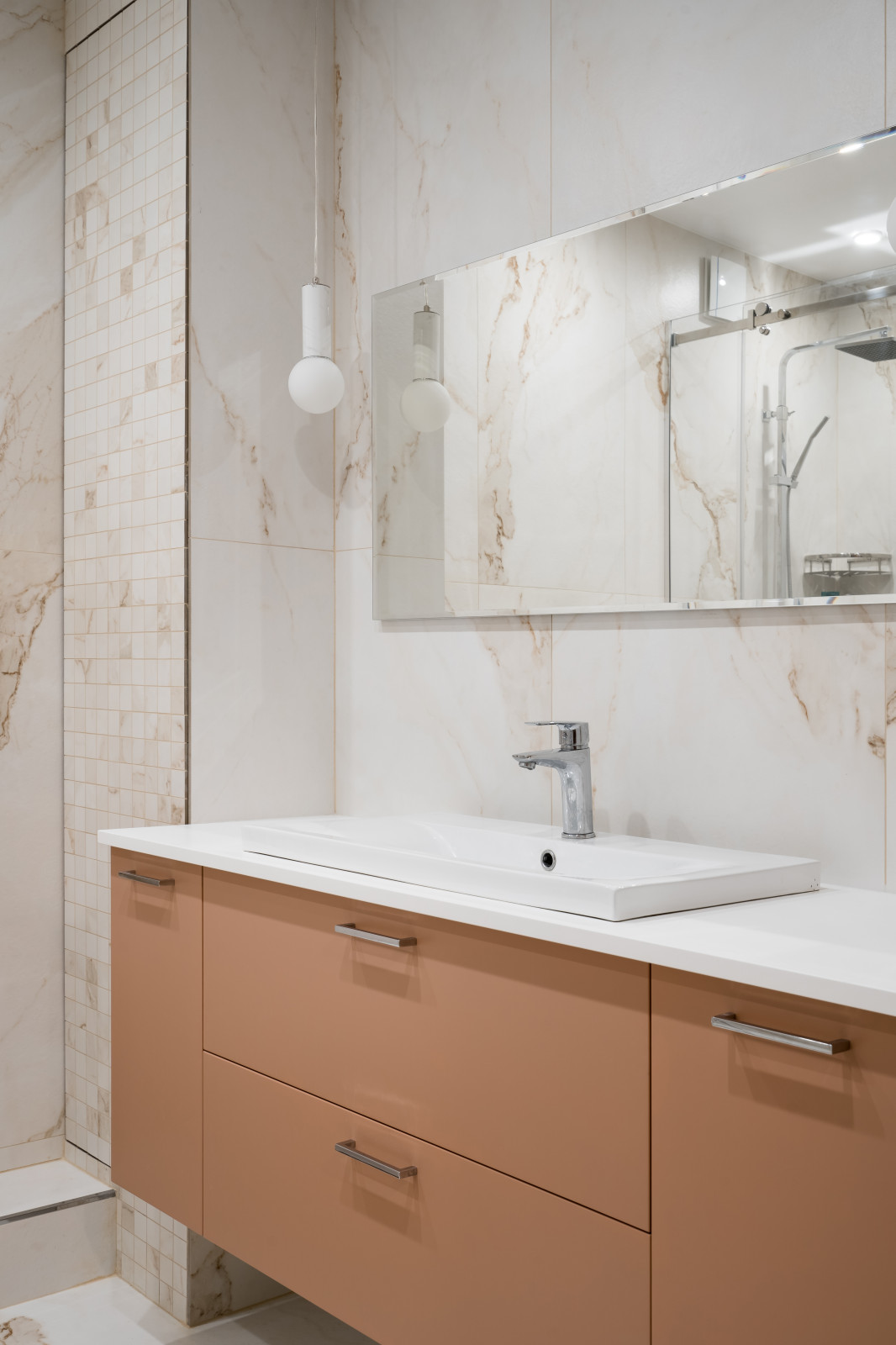 Тумба в ванную мдф эмаль